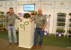 Ronald Lamers en Cees Bronckhorst van Sierteelt Sales. Over de afgelopen maanden hebben de heren weer een aantal kwekers aan hun portefeuille kunnen toevoegen.